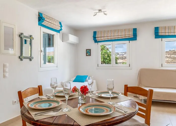 別荘 Afroditi Ftelia Gerani A Panormos (Mykonos)